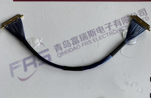 40awg Mikrokoaxialität 30 Kabel Pin LVDS Verbindungsstück-250mm