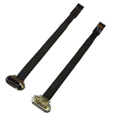 Weiches überzogenes Flachkabel FFC, flaches Flachkabel 22-26awg