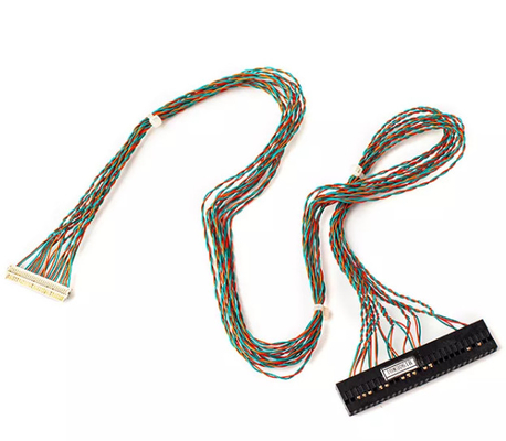 Kabelbaum-Versammlungs-Nickel Molex 1.8m lang flach koaxial