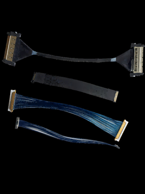 Industrieller Kabelbaum der IPEX-Test-Mikrokoaxialkabel-Versammlungs-0.3mm