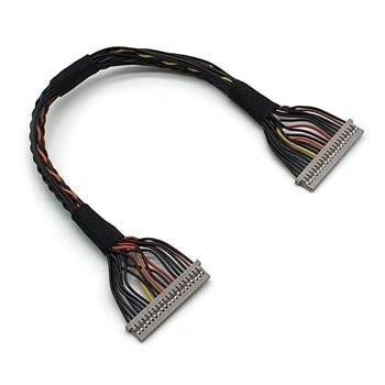 Kabelbaum 0.8mm Mini Coaxial Shielded Cable Assembly der Robotik-LVDS