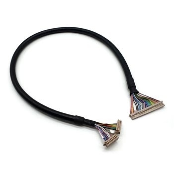 Kabelbaum 0.8mm Mini Coaxial Shielded Cable Assembly der Robotik-LVDS