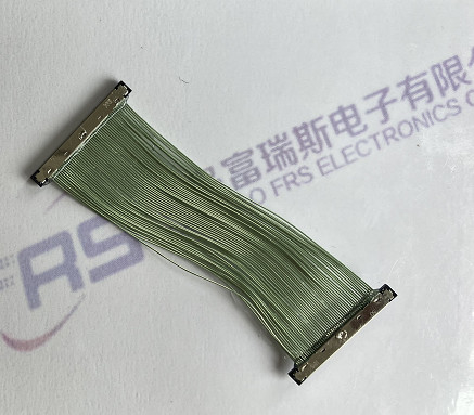 Awg42 50 Pin LVDS Kabelbaum der Kabel-Mikrokoaxialitäts-0.4mm