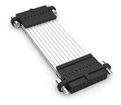 Eine Art 0.5mm Band-flexibles Flachkabel PVC schirmte Ffc ab