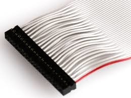 Eine Art 0.5mm Band-flexibles Flachkabel PVC schirmte Ffc ab