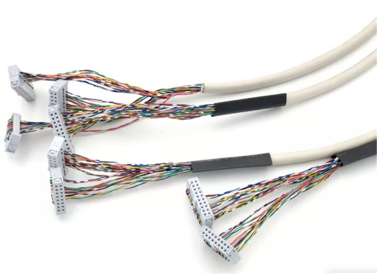 2.54mm FFC LCD-Bildschirm Flachkabel-12-64 Pin Flex Ribbon Twist For
