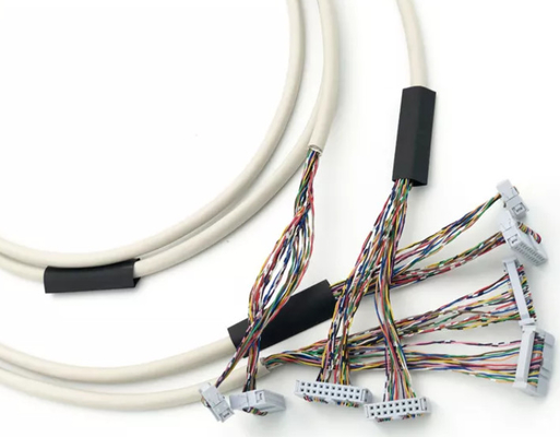 2.54mm FFC LCD-Bildschirm Flachkabel-12-64 Pin Flex Ribbon Twist For