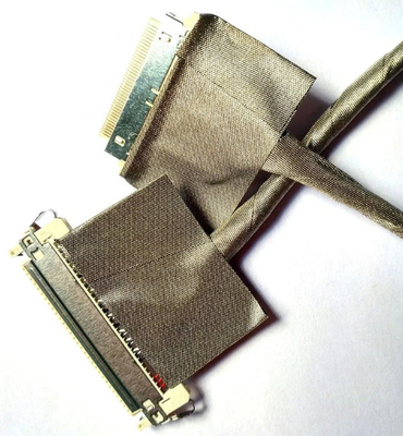 300mm LVDS Kabelbaum STUNDEN einzelnes Schild-flexible Koaxialkabel-Versammlung