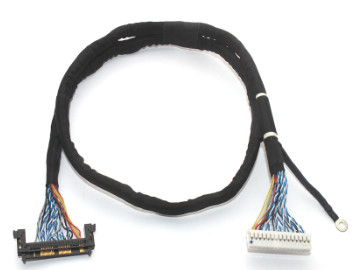 Kabel-Verbindungsstück-langlebiges Gut des Laptop-LVDS des Kabelbaum-JAE 0.5mm