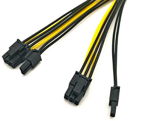 8 verkabeln Schild Pin Power Wire Harness Females PA66 260mm für Automobil