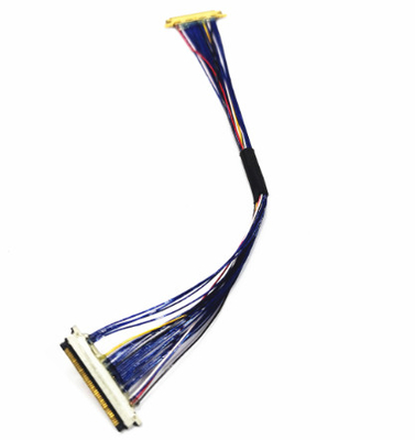 Elektronisches Mikrokoaxialkabel 360mm Kel Flat Single Shield