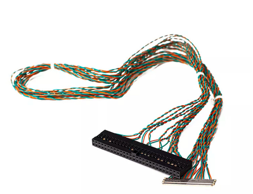 Kabelbaum-Versammlungs-Nickel Molex 1.8m lang flach koaxial