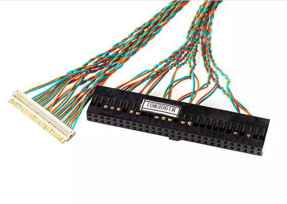 Kabelbaum-Versammlungs-Nickel Molex 1.8m lang flach koaxial