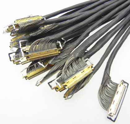 34awg Mikrodraht-Versammlung des koaxialkabel-20 des Kern-380mm des Teflonptfe