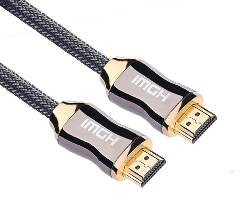 Geflochtenes Nylonkabel 2.0v 4k 60hz Hdmi, Kabel 3d 4k Hdr Hdmi