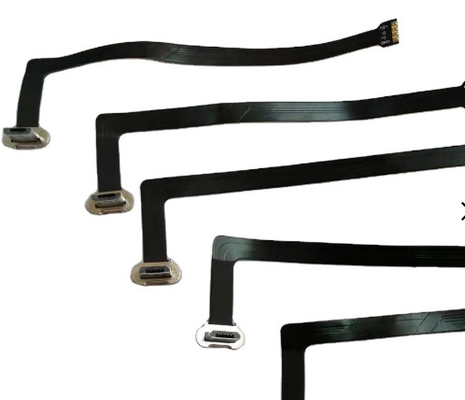 90 Grad-Synchronisierung Mikro-flaches Flachkabel 230mm FPC USBs für die Aufladung